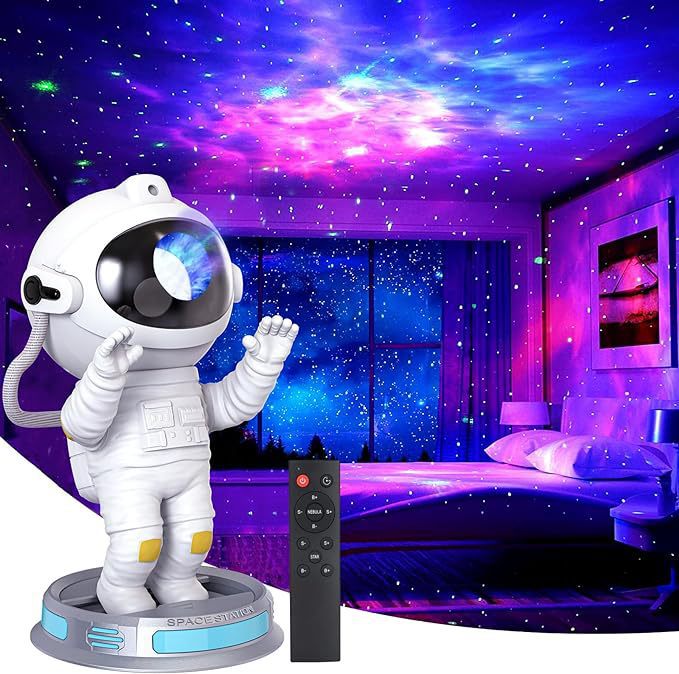 Astronaut Northern Lights Projector Lamp - TrendyNow24